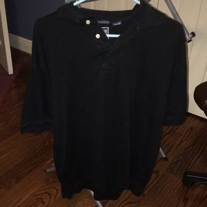 Men’s Large T. Harris Polo Black